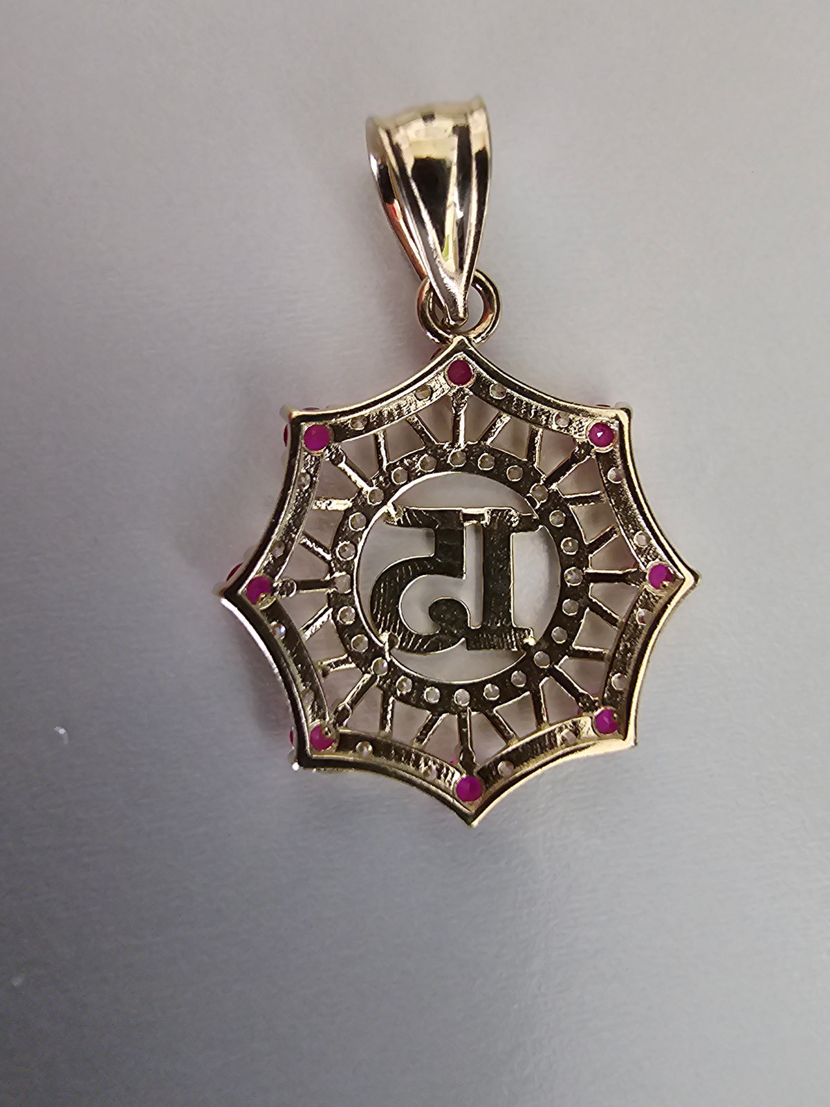 Dije para Quinceañera Oro Solido 14k