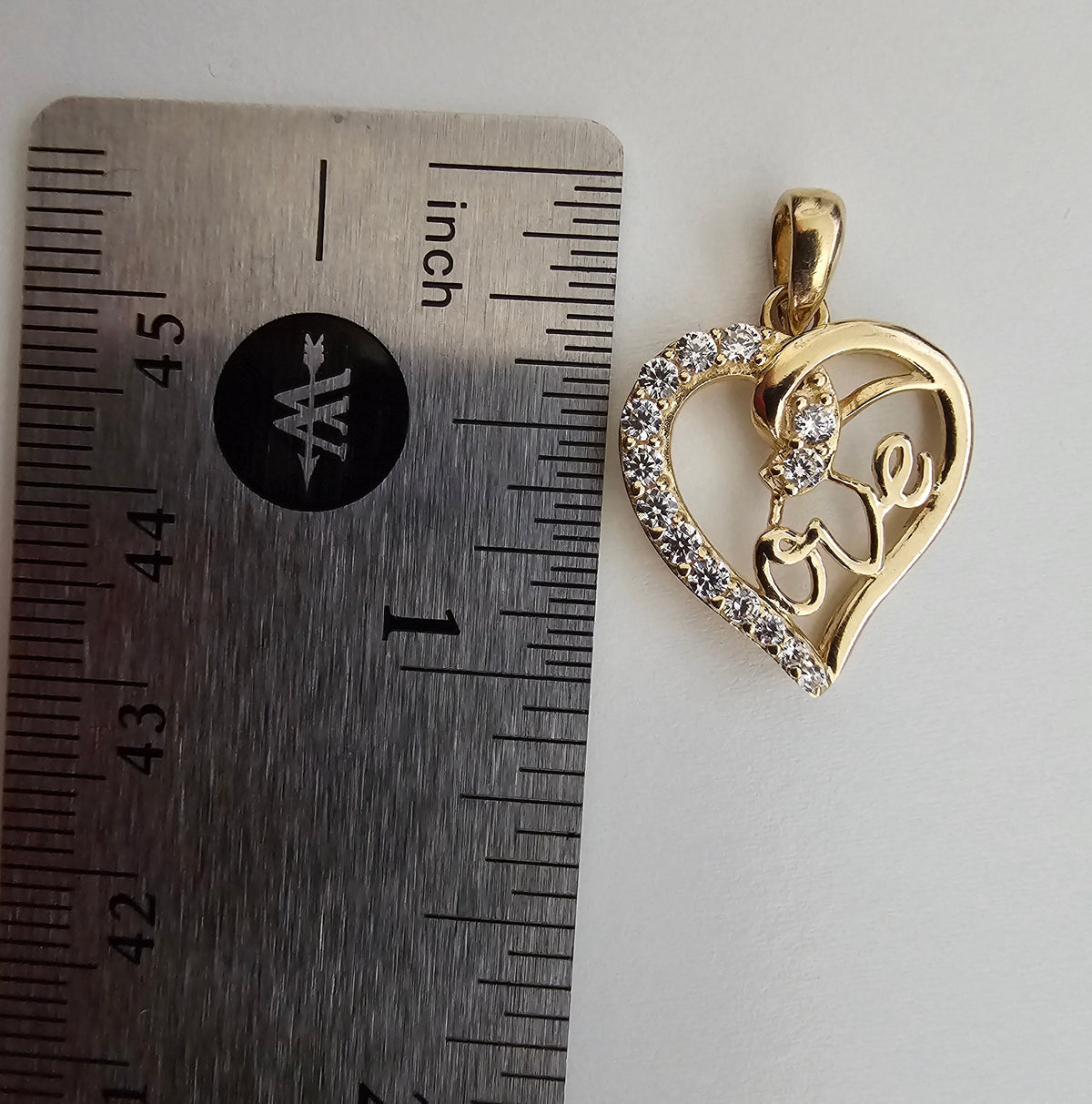14k Solid Gold Pendant
