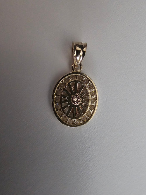 14k La Virgen de Guadalupe Pendant