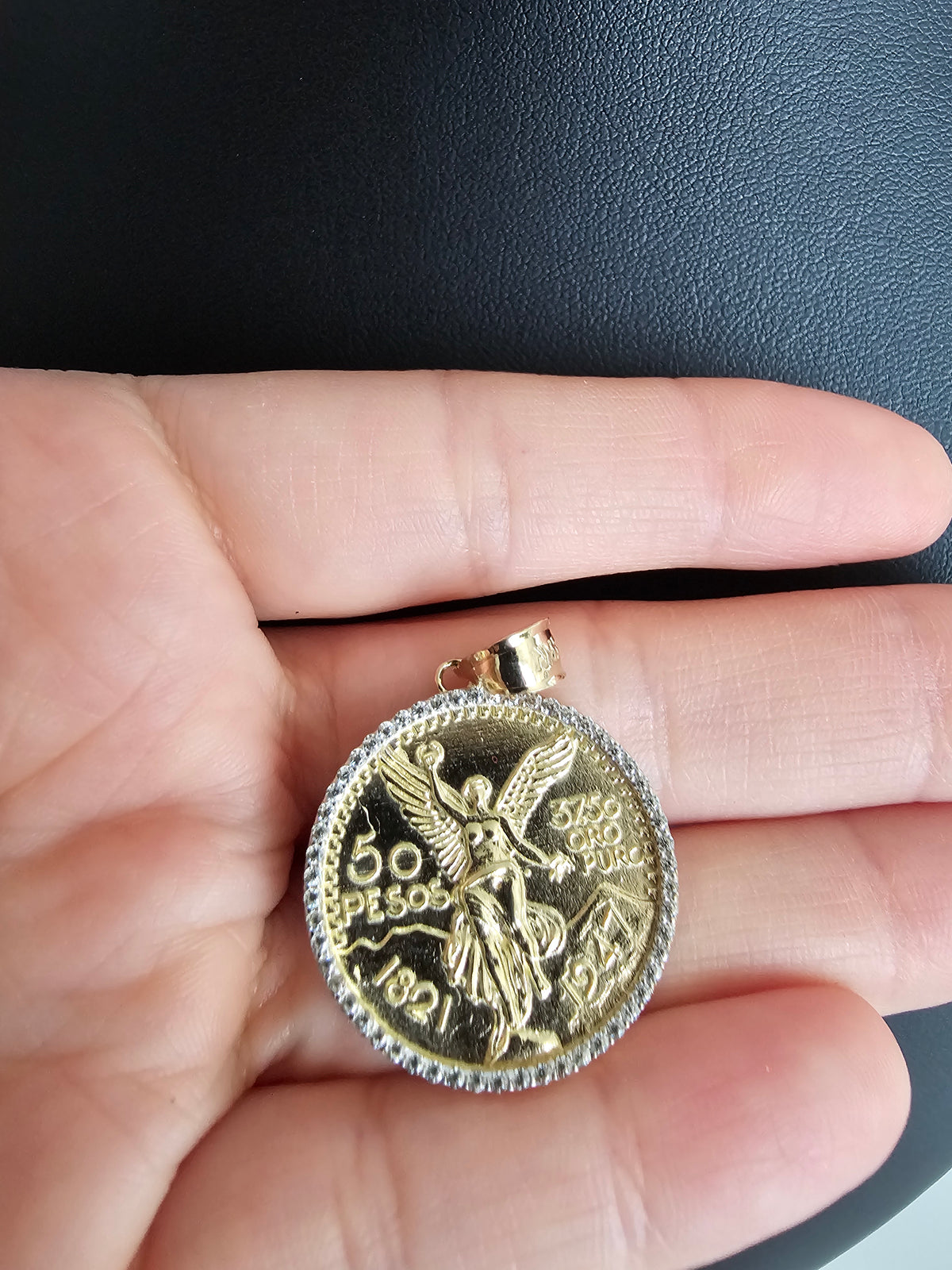 14k Solid Gold Pendant