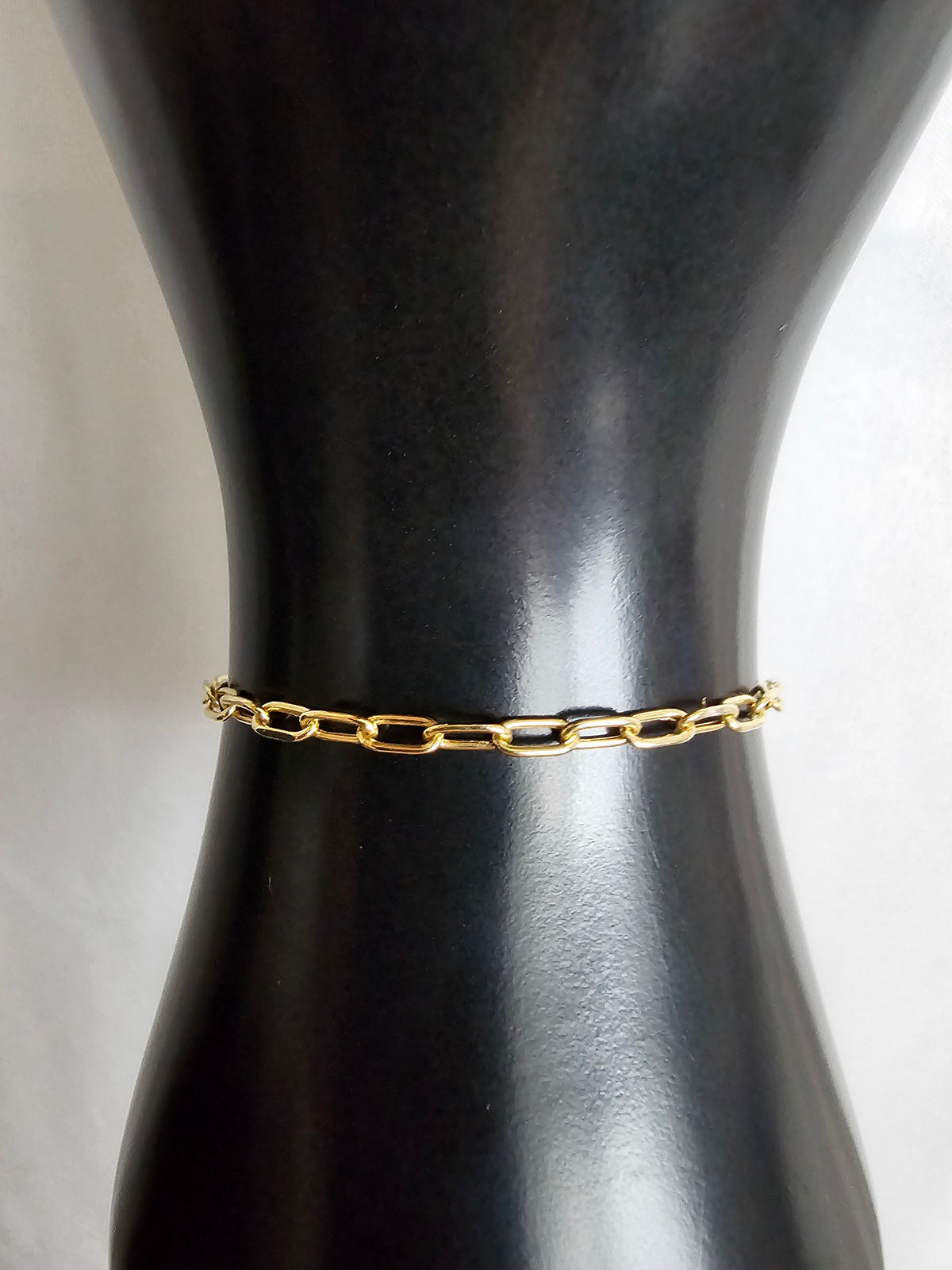 Paperclip Bracelet 14k Gold