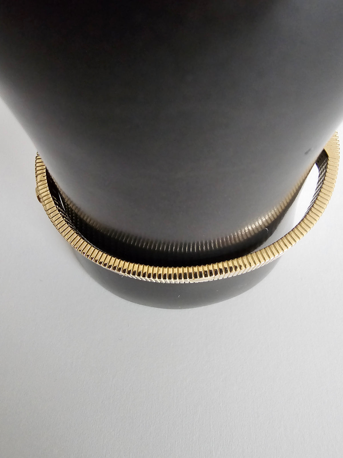 10k Solid Gold Bangle Cartier Style