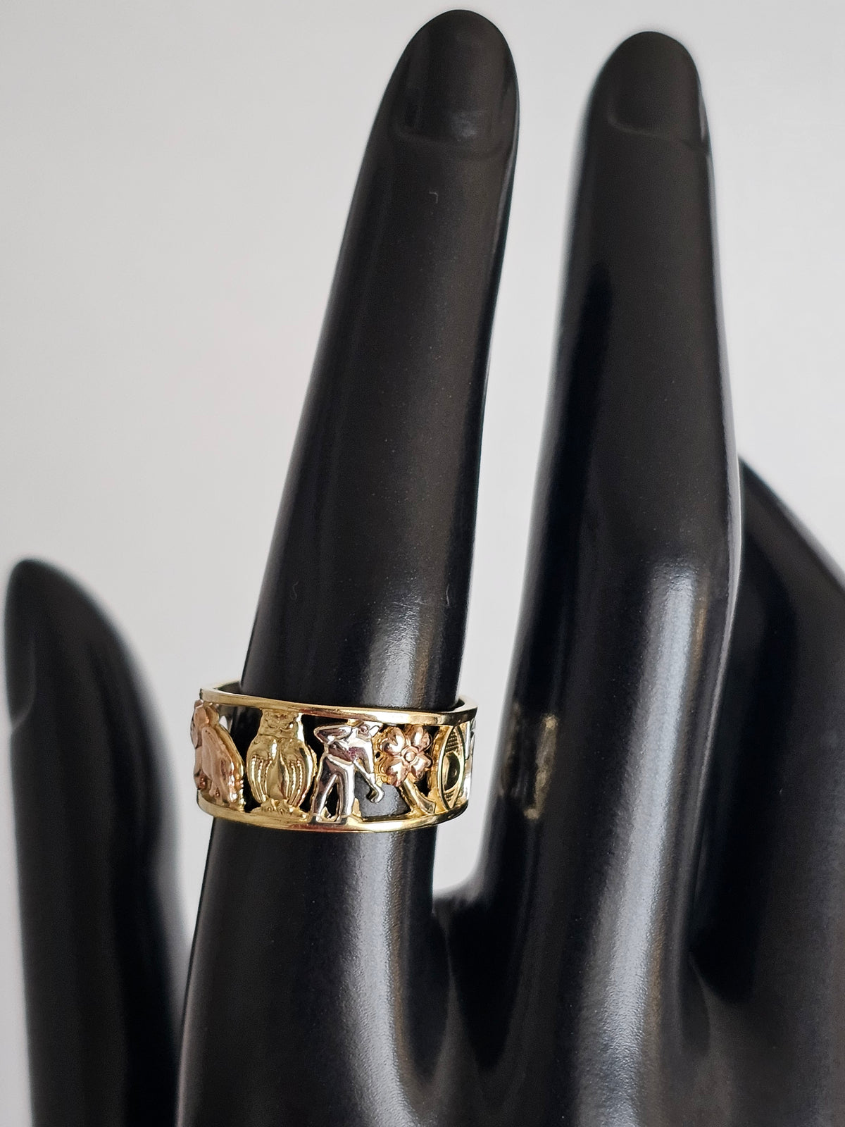 14k solid gold ring