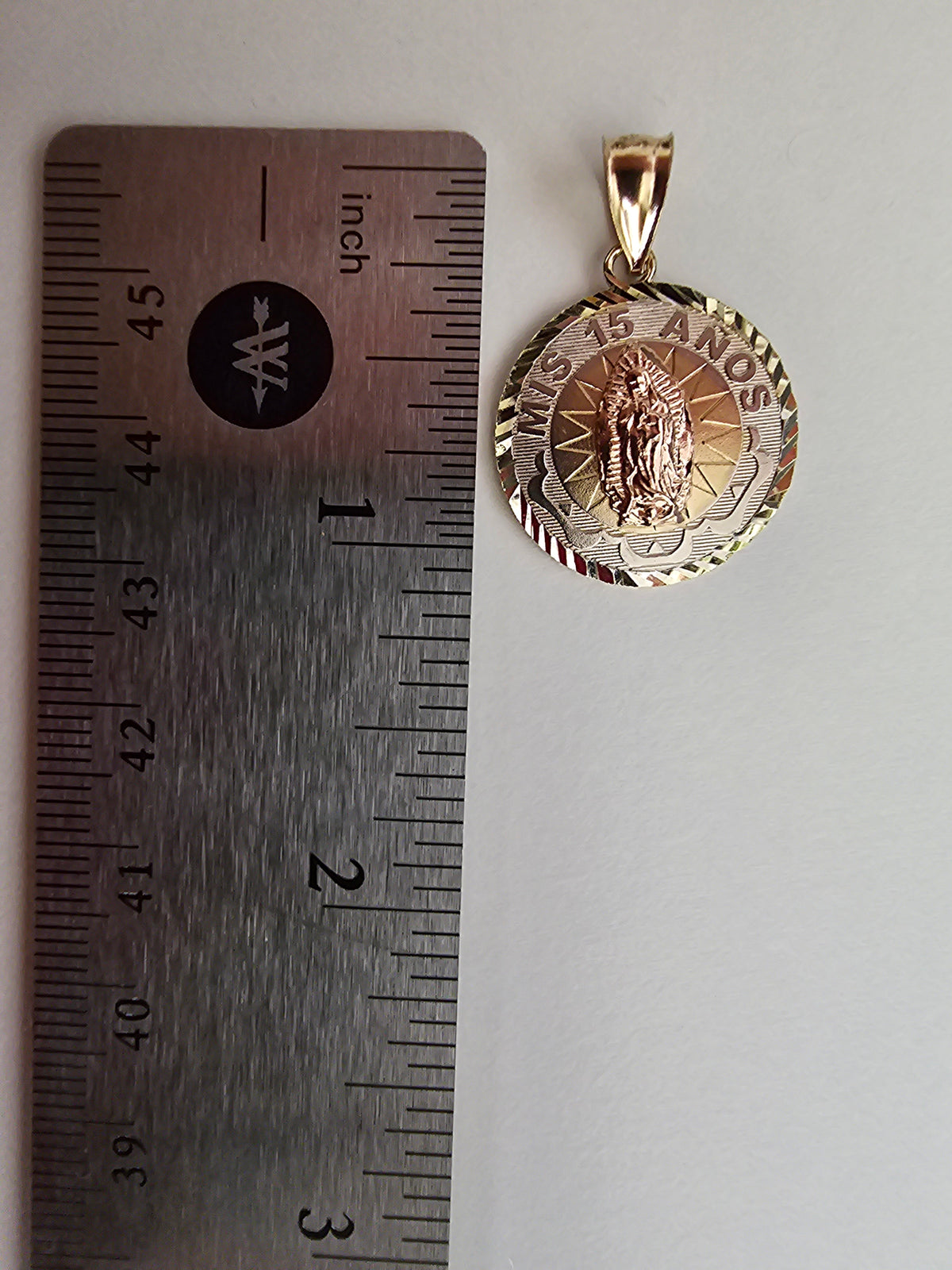 Mis Quince Años Dije 14k Oro Solido